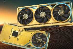 Asus made a gold RTX 5090, as if it weren't expensive enough already