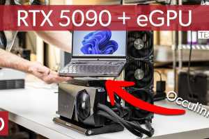 What happens if you plug a handheld PC into an RTX 5090? We found out